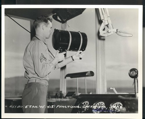 Salinas Army Air Base Functional Operations, LH 676©Salinas Public Library