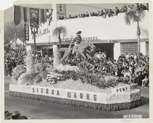 Sierra Madre Tournament of Roses float [Graphic]