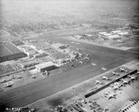 1950s - Aerial View of Burbank Airport