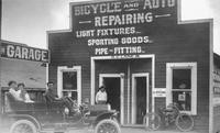 1910s - Bicycle and Auto Repair Shop