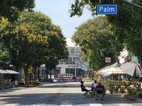 2020 - San Fernando blocked off for Al Fresco dining during COVID