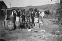 1920s - Police Confiscating Alcohol During Prohibition