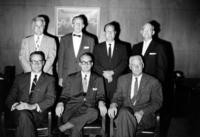 1959 - Burbank City Council with City Attorney and City Manager