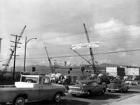 1950s - New Police Building Construction