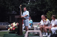 1989 - City Manager Bud Ovrom Speaks at the Grand Opening of Vickroy Park