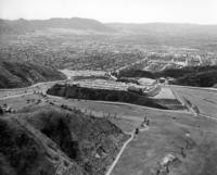 1960s - Aerial View of DeBell Golf Course Construction