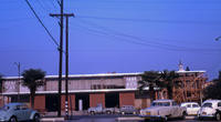 1962 - Burbank Central Library Construction from Across Glenoaks