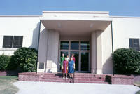 1972 - Library Staff in Front of Old Buena Vista Branch Library