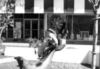 1970s - Children Playing on Golden Mall Play Structure