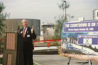 1992 - Ceremony for Metrolink Service to Burbank