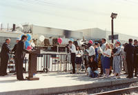 1990 - Amtrak Burbank to San Diego Line Dedication