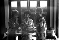 1968 - Organizers Pose with Cake for Marine Day