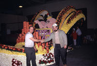 1970 - Construction of Burbank's Float Entry "Circus Days"