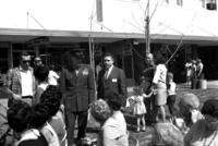 1968 - Marine Colonel and Crowd at Marine Day