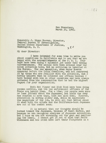 Correspondence on the Evacuation