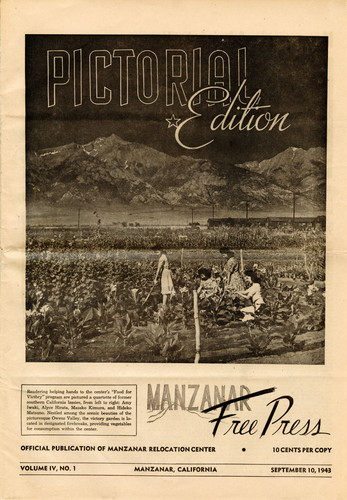 Manzanar Free Press-Pictorial Edition