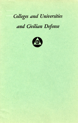 "College and Universities and Civilian Defense"