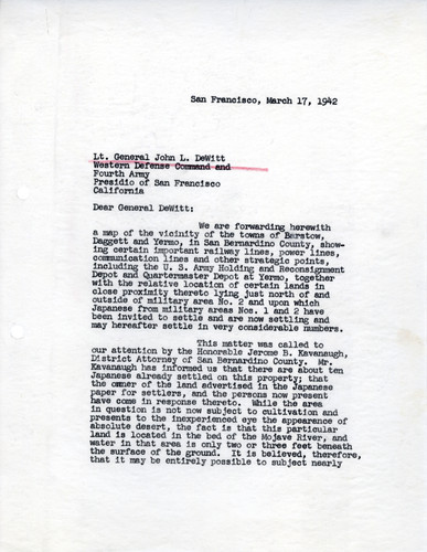 Correspondence on strategic points
