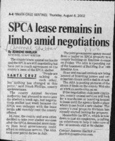 SPCA lease remains in limbo amid negotiations