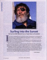 Surfing into the Sunset: Santa Cruz bids farewell to our legendary surf pioneer