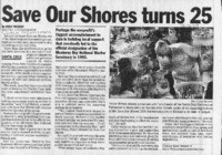 Save Our Shores turns 25