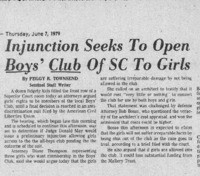 Injunction seeks to open Boys' Club of SC to girls