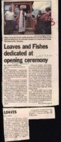 Loaves and Fishes dedicated at opening ceremony