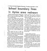 School boundary lines in Aptos area redrawn