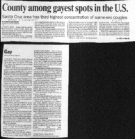 County among gayest spots in the U.S