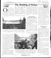 The Shelling of Felton