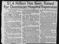 $1.4 Million Has Been Raised For Dominican Hospital Expansion