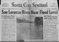 San Lorenzo River Near Flood Level