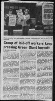 Group of laid-off workers keep pressing Green Giant boycott