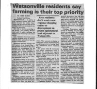 Watsonville residents say farming is their top priority