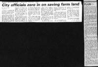 City officials zero in on saving farm land