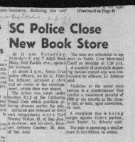 SC police close new book store