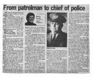 From patrolman to chief of police