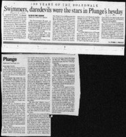 100 years of the Boardwalk Swimmers, daredevils were the stars in Plunge's heyday