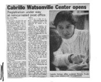 Cabrillo Watsonville Center opens