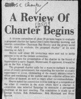 A review of Charter begins