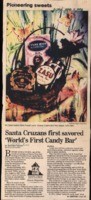 Santa Cruzans first savored 'World's First Candy Bar