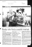 Body oils find a world market