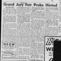 Grand jury fair probe hinted