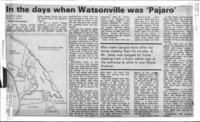 In the days when Watsonville was 'Pajaro