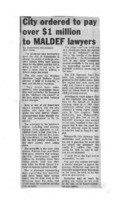 City ordered to pay over $1 million to MALDEF lawyers