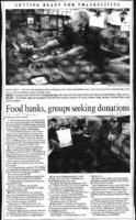 Food banks, groups seeking donations