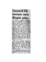 Council to review new Rispin plan