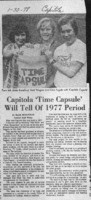 Capitola 'Time Capsule' Will Tell of 1977 Period