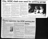 City, UCSC clash over need for parking garage