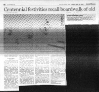Centennial festivities recall boardwalk of old